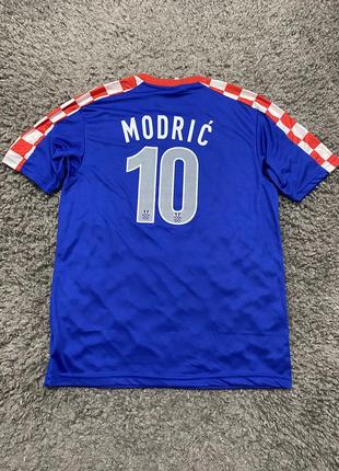 Футболка мужская футбольная сборная хорватия modric no10