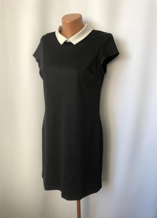 Плаття венздей сукня wednesday чорна з білим коміром хелоуін геловін