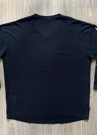 Мужской американский винтажный хлопковый лонгслив кофта с принтом obey usa