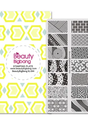 Пластина для стемпінгу beautybigbang xl-044