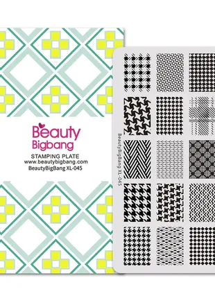Пластина для стемпінгу beautybigbang xl-045