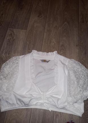 Блузка женская оверсайз с v-образным вырезом5 фото