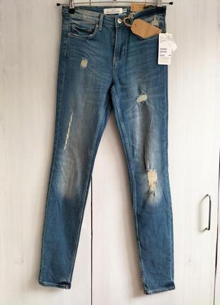 Новые джинсы sliim fit h&amp;m, размер s, m7 фото