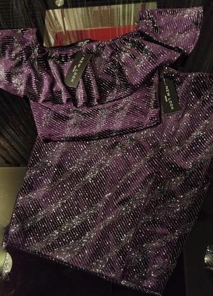 💜💜💜шикарний сексуальний бархатний костюмчик( спідниця олівець + кроп топ )від new look1 фото