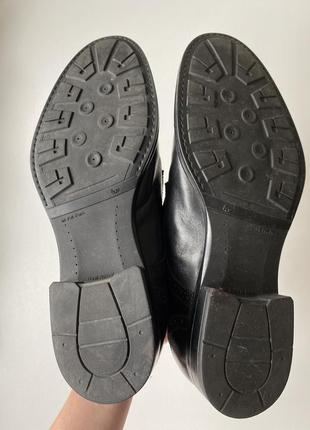 Фірмові шкіряні туфлі ross&cole/броги/лофери6 фото