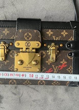 Шикарна брендова люкс сумка louis vuitton petite malle5 фото