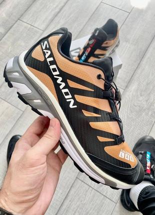 Кроссовки salomon xt-4 fenugreek brown