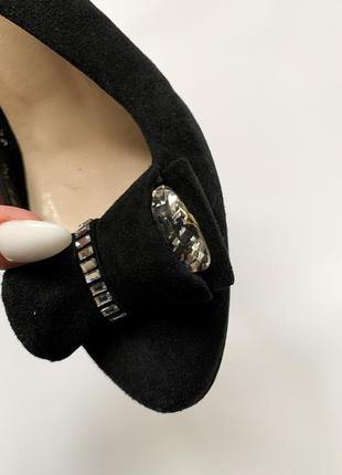Туфлі босоніжки на каблуках з каміннями сваровських від poletto8 фото