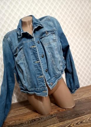 Джинсовка укорочена
