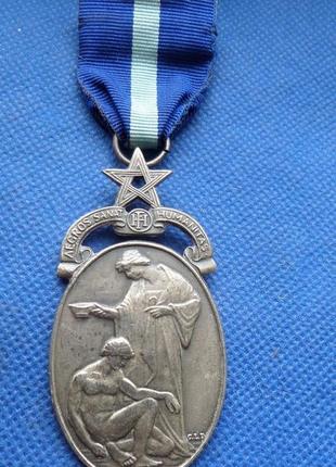 Медаль масонская   №0141 фото