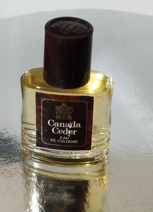 Вінтажний одеколон canada ceder eau de cologne by sir.стара формула