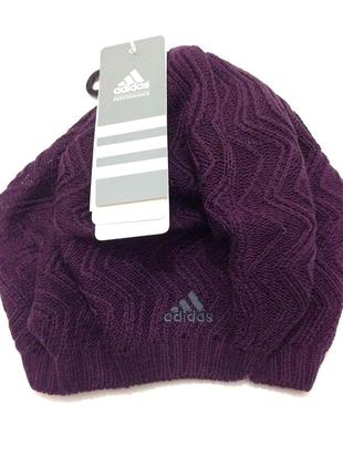 Новая женская шапка adidas yatra beanie p91776