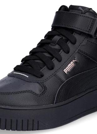 Жіночі хайтопи, високі кросівки puma sneakers carina street, 100% оригінал7 фото