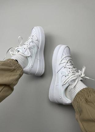 Nike air force 1 low white off shoelaces9 фото
