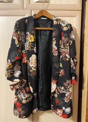 Цветочный пиджак1 фото