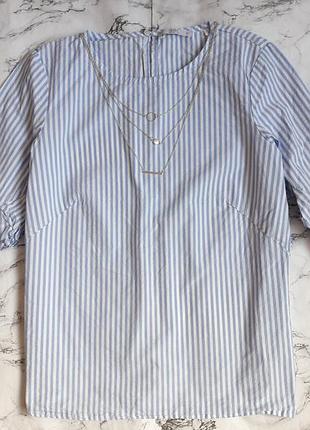Сорочка в смужку блуза бавовна