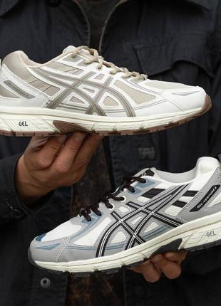 Кроссовки Asics White Glacier Grey White Glacier Grey