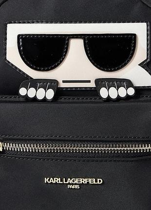 Рюкзак karl lagerfeld amour backpack black nylon