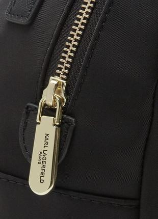 Рюкзак karl lagerfeld amour backpack black nylon