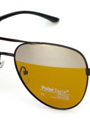 Окуляри водія металеві polar eagle 20513 поляризаційної polaroid с1