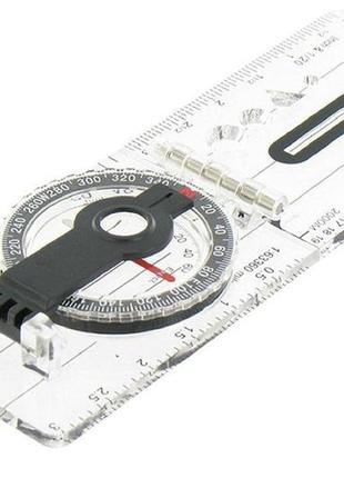 Компас highlander scout sighting compass transparent (com004)