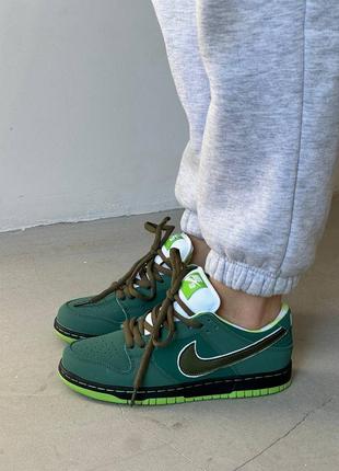 Жіночі кросівки nike sb dunk low lobster green