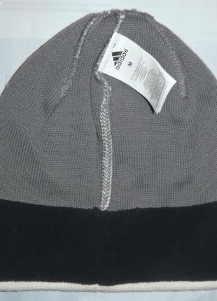 Новая шапка adidas knit logo bean7 фото