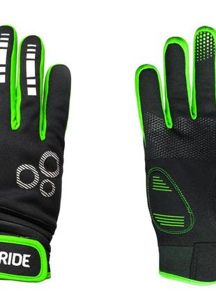 Перчатки onride - pleasure 20, размер xl, зелёный/чёрный