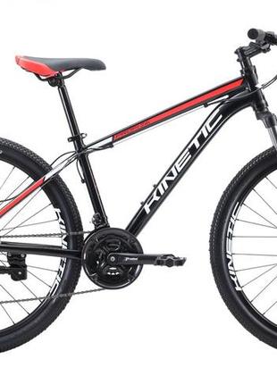 Велосипед подростковый kinetic profi (2021) 26"-15" чорний