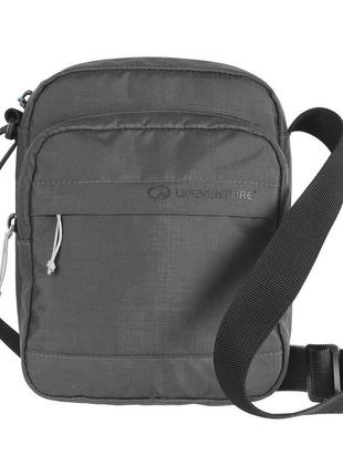 Сумка lifeventure recycled rfid shoulder bag grey (68801)