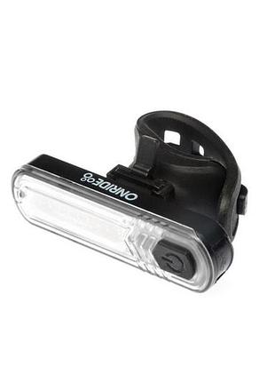 Блимавка велосипедна передня onride plato (100 lm 700 mah)