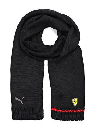 Шарф puma scuderia ferrari unisex knit scarf унисекс оригинал