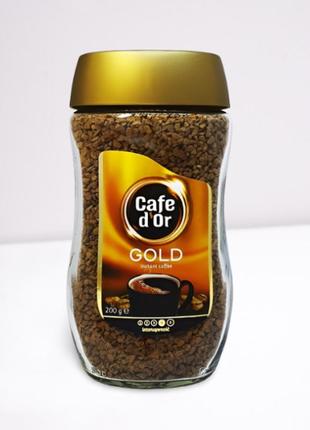 Растворимый кофе cafe d'or gold 200 г