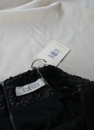 Актуальная брендовая базовая черная юбка от oasis2 фото