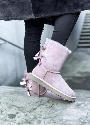 Шикарные угги ugg с бантиками