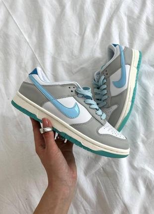 Женские кроссовки nike sb dunk 520 blue grey 36-37-38-39