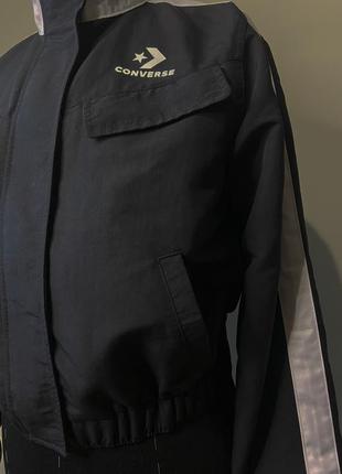 Стильна жіноча куртка вітровка convers оригінал!!5 фото
