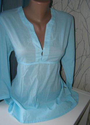 Trespass - натуральная хлопковая блуза, туника оригинал l-xl1 фото