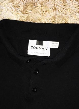 Футболка поло topman щільна оригінал4 фото