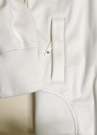 Вітровка ветровка біла куртка спортивна кофта спортивная олимпийка2 фото