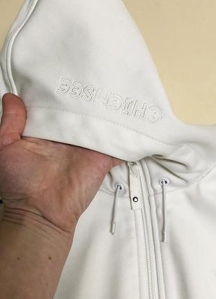 Вітровка ветровка біла куртка спортивна кофта спортивная олимпийка4 фото