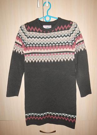 Трикотажне плаття туніка кофта primark р. 152см(11-12років)