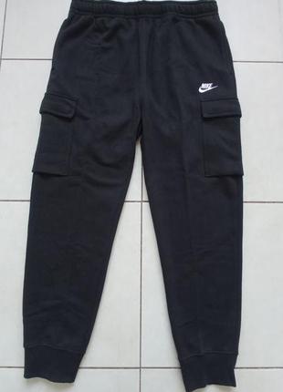 Спортивні штани чоловічі nike m nsw club pant cargo bb black cd3129-010 original нові6 фото