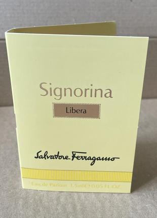 Salvatore ferragamo signorina libera edp 1,5ml1 фото