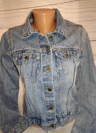 Женский джинсовый пиджак,amisu,42-442 фото