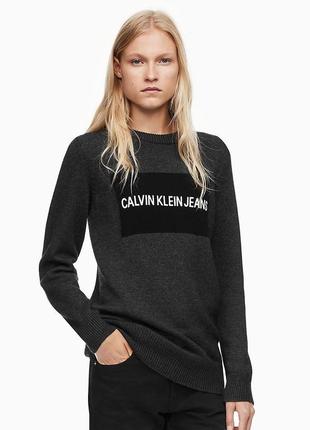 Шерстяний светер calvin klein кельвін кляйн оригінал