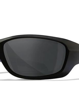 Очки wiley x gravity smoke grey matte black frame1 фото