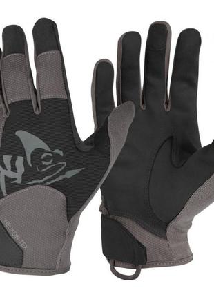 Тактичні рукавиці helikon-tex all round tactical black/shadow grey size xl