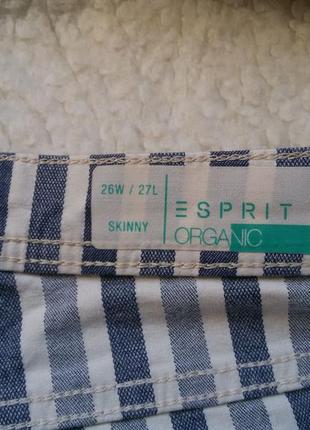 Джинсы  скинни в полоску esprit3 фото