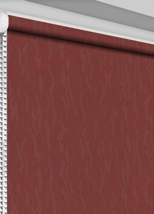 Рулонна штора rolets лазур 1-2088-1000 100x170 см відкритого типу блідо-червона